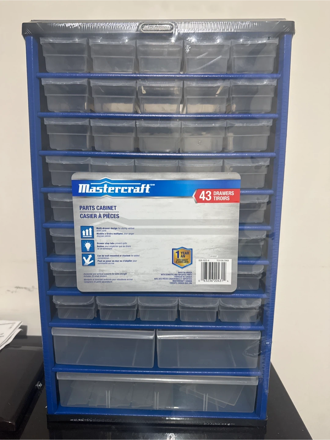 Master craft parts cabinet