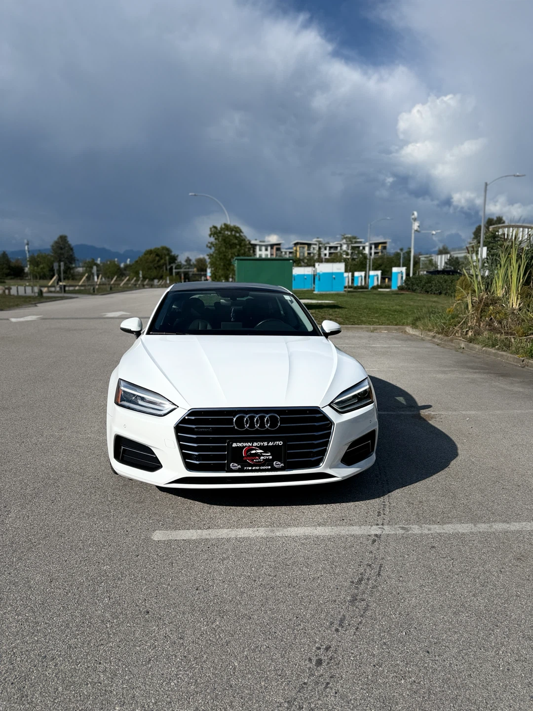 White Audi A5 - photo 2