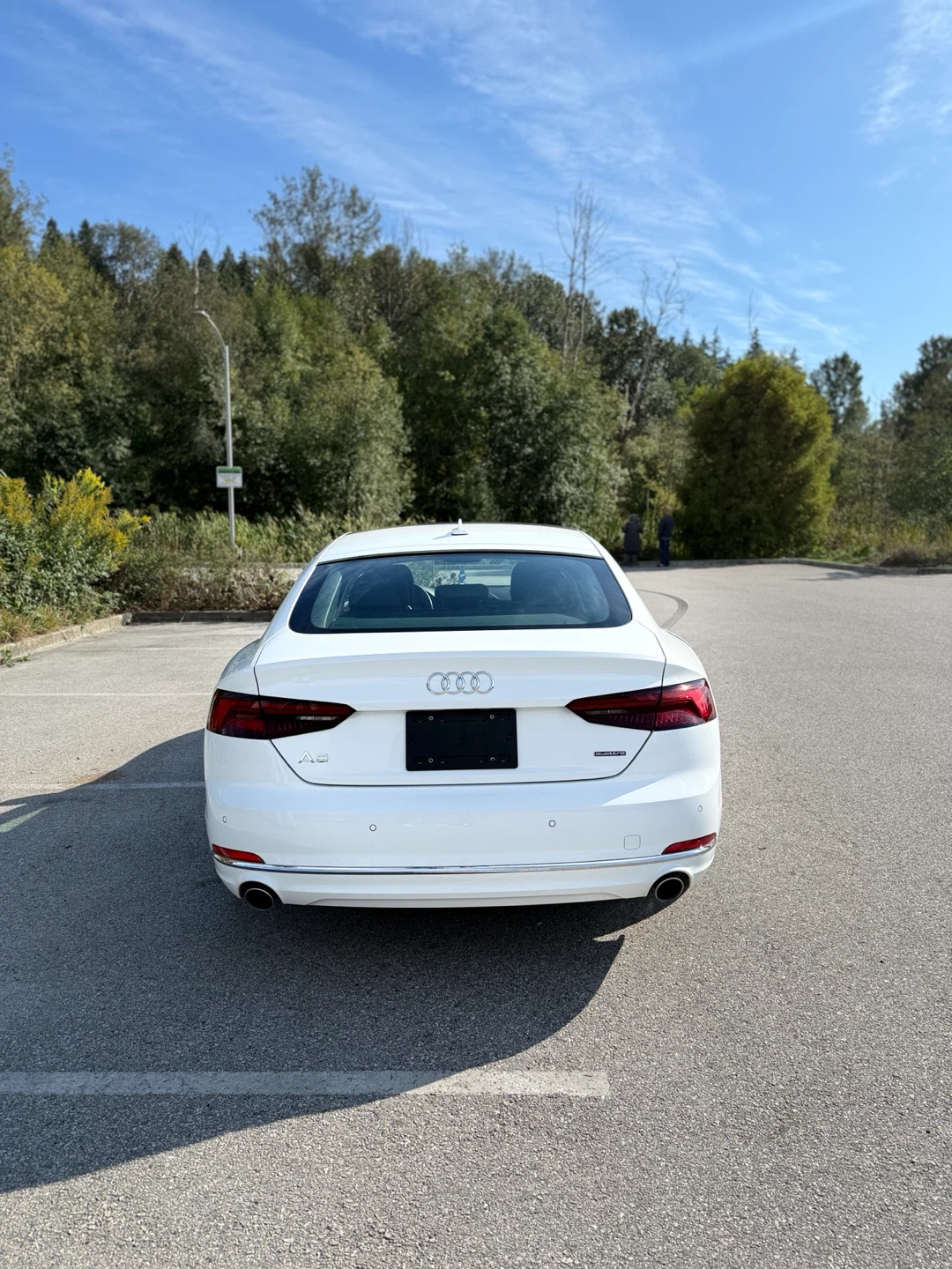 White Audi A5 - photo 5