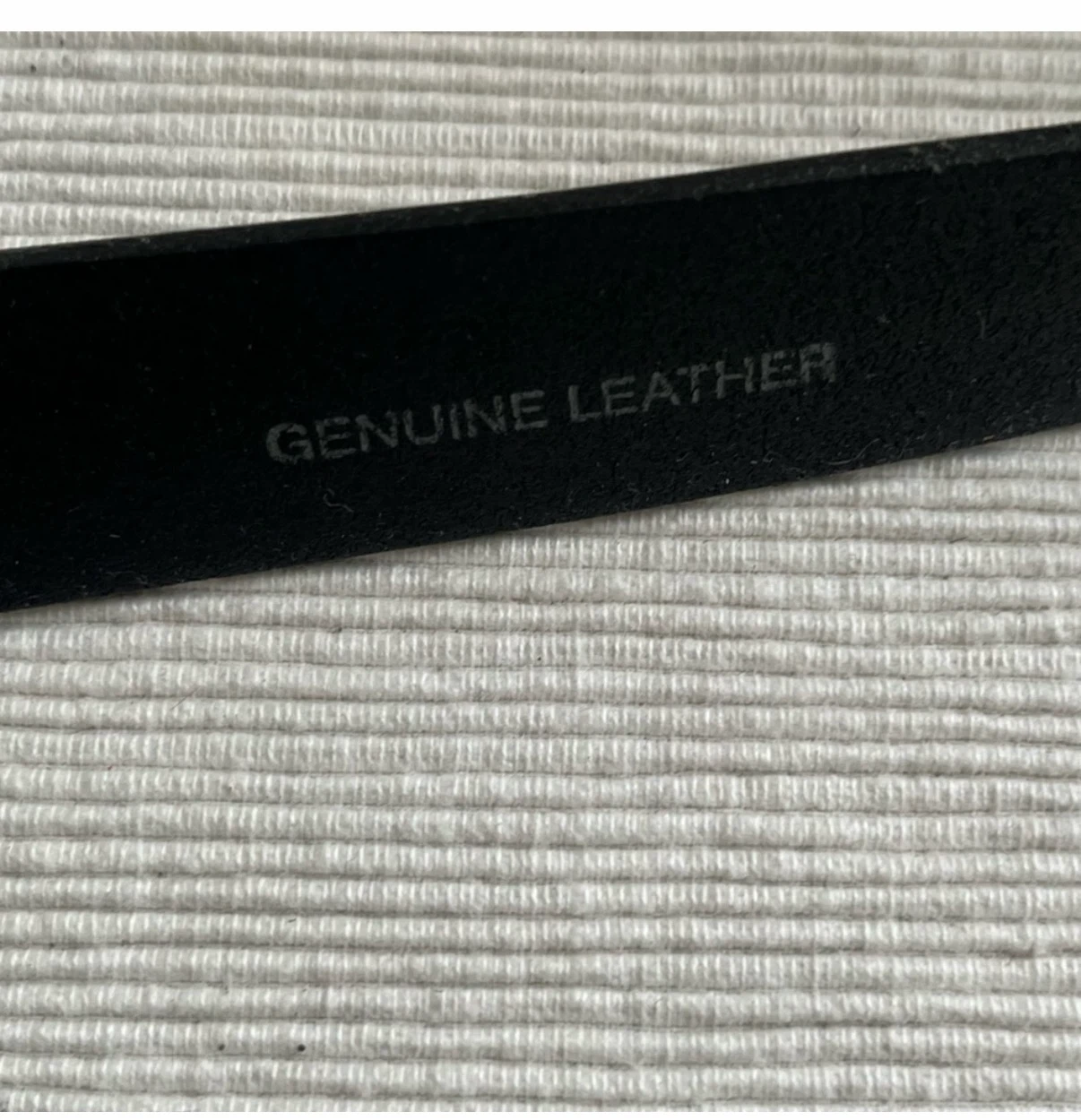 John Varvatos Black Leather Belt - photo 4