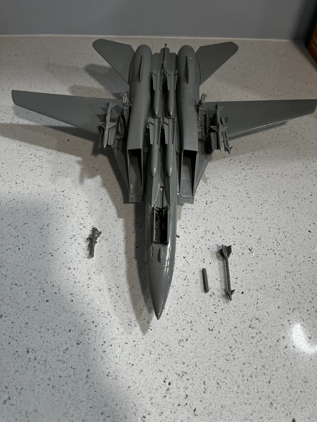 Unassembled Model F-14 Tomcat Fighter Jet Kit - photo 2