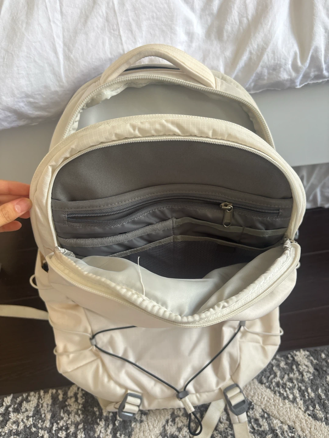 The North Face Off-White Backpack - photo 2