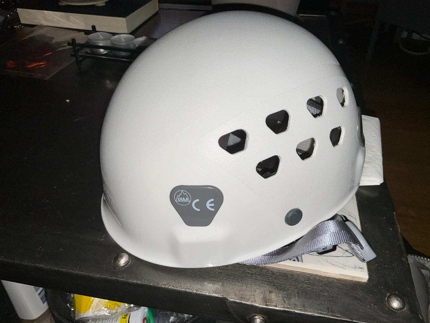 Vintage Petzl Ecrin Roc Caving / Climbing Helmet - photo 3
