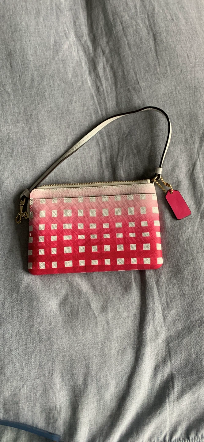 Coach Gingham Wristlet - photo 2
