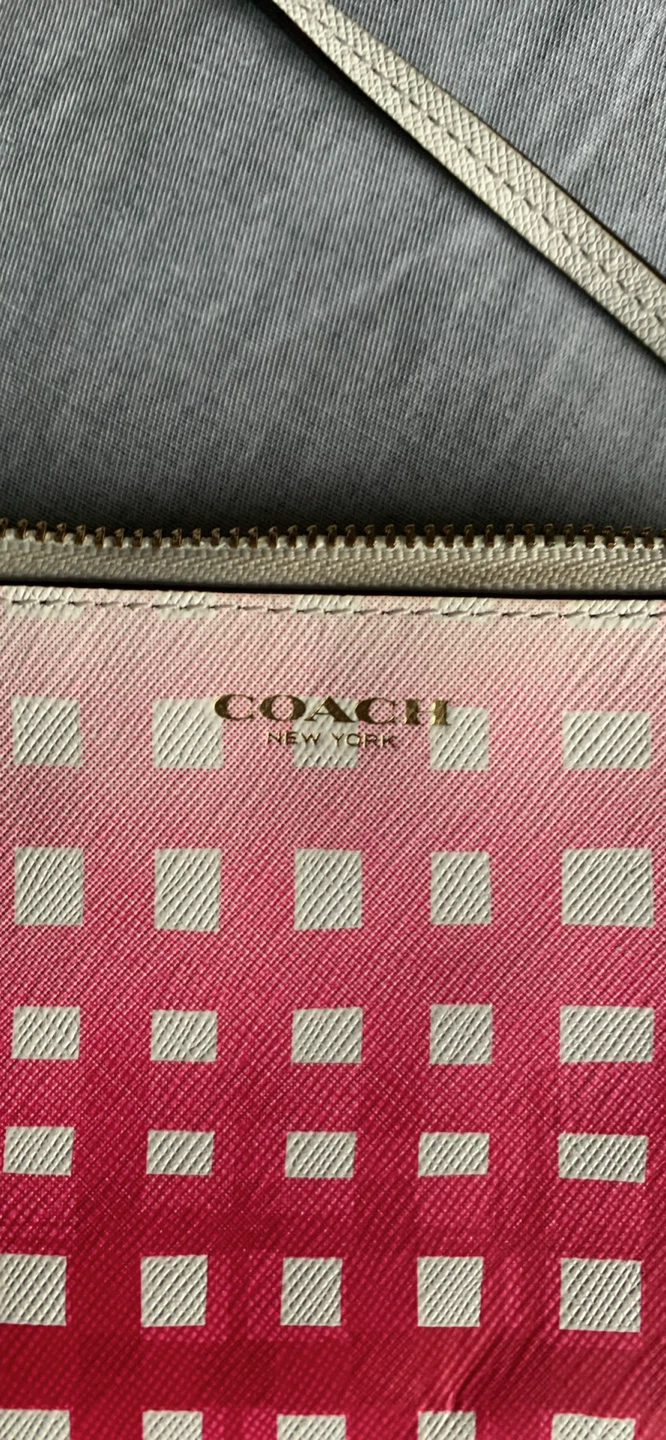 Coach Gingham Wristlet - photo 4