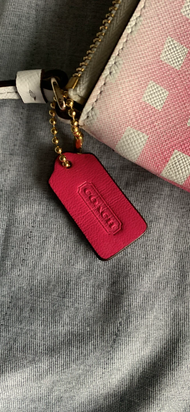 Coach Gingham Wristlet - photo 5