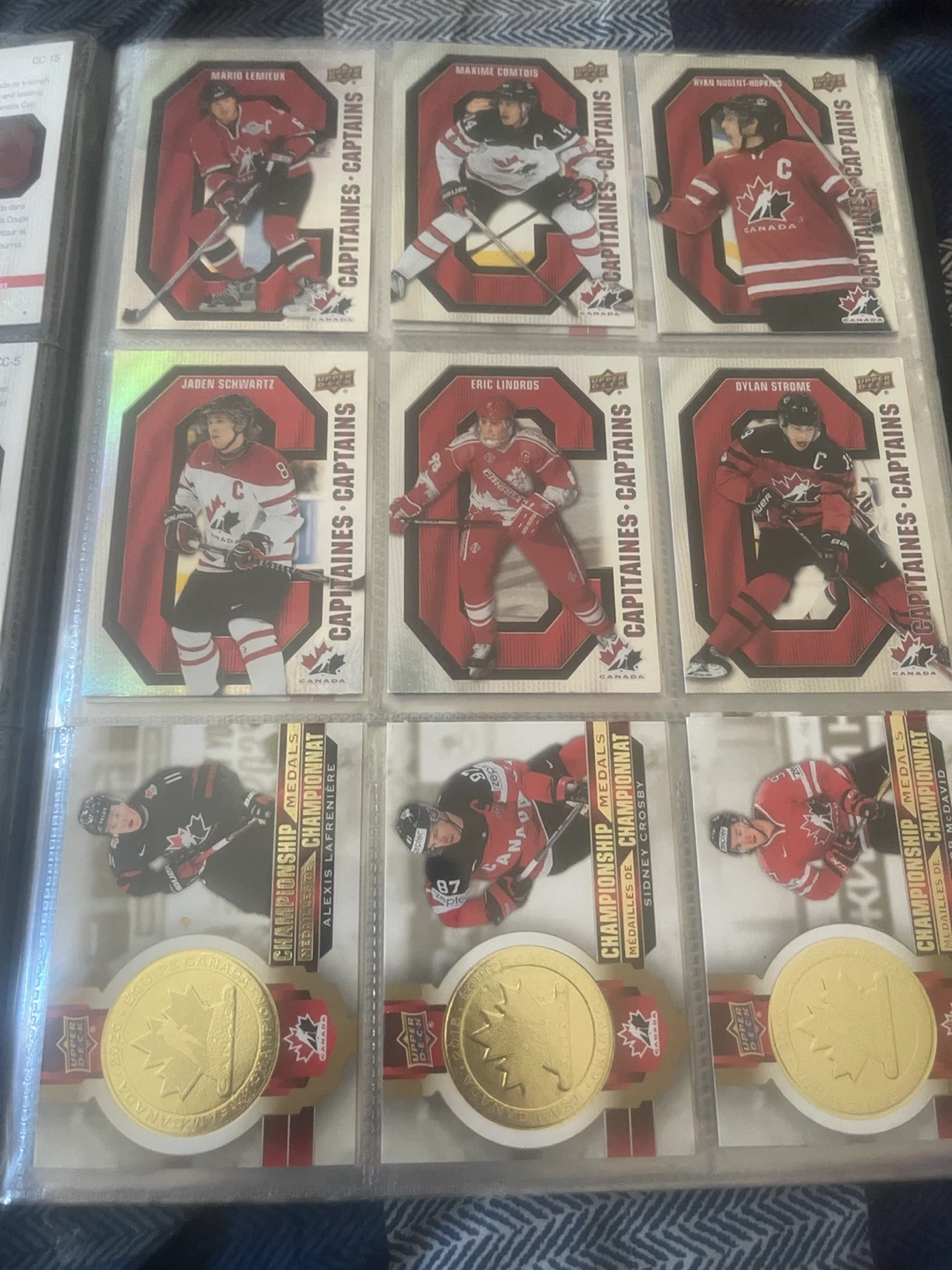 Collection of Upper Deck Team Canada Hockey Cards - photo 2