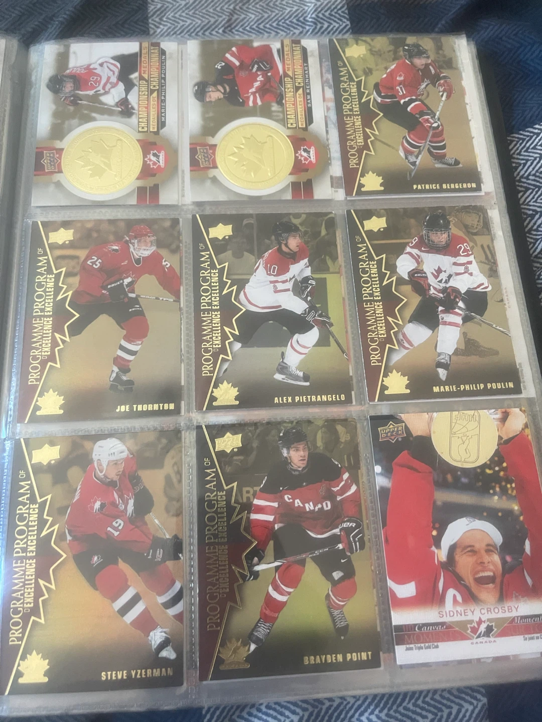 Collection of Upper Deck Team Canada Hockey Cards - photo 4