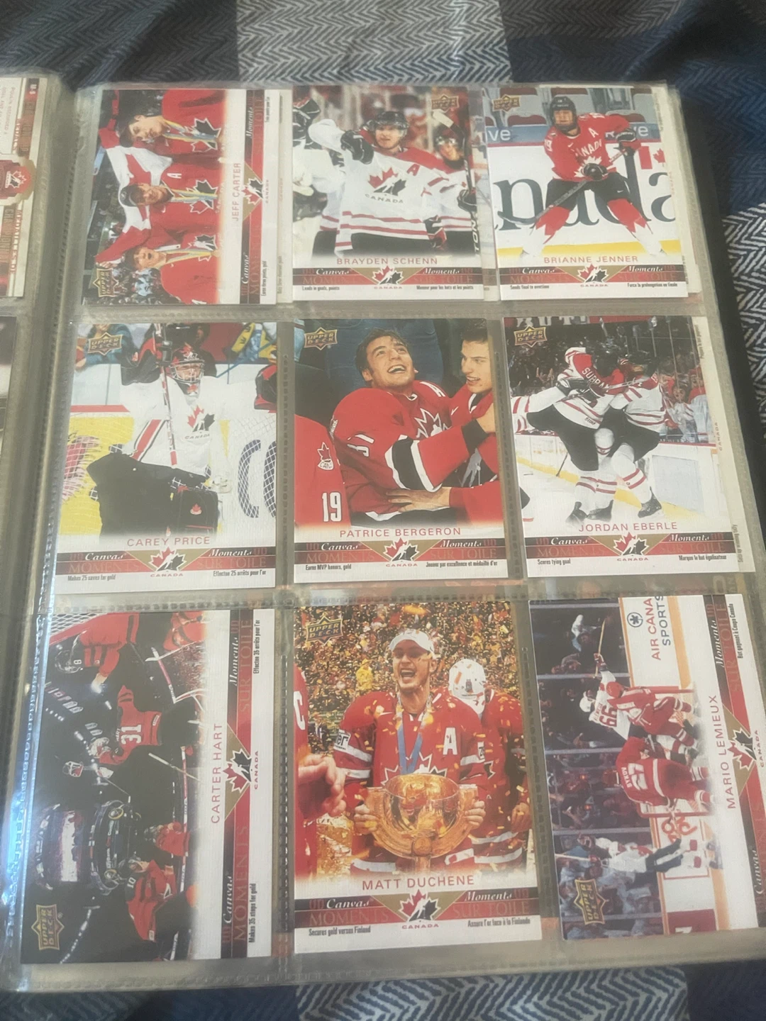 Collection of Upper Deck Team Canada Hockey Cards - photo 5