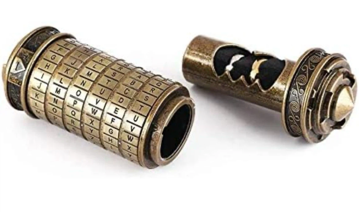 Cryptex Puzzle Lock Box