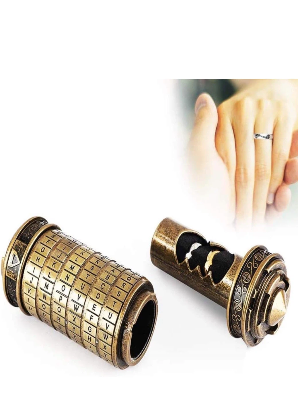 Cryptex Puzzle Lock Box - photo 5