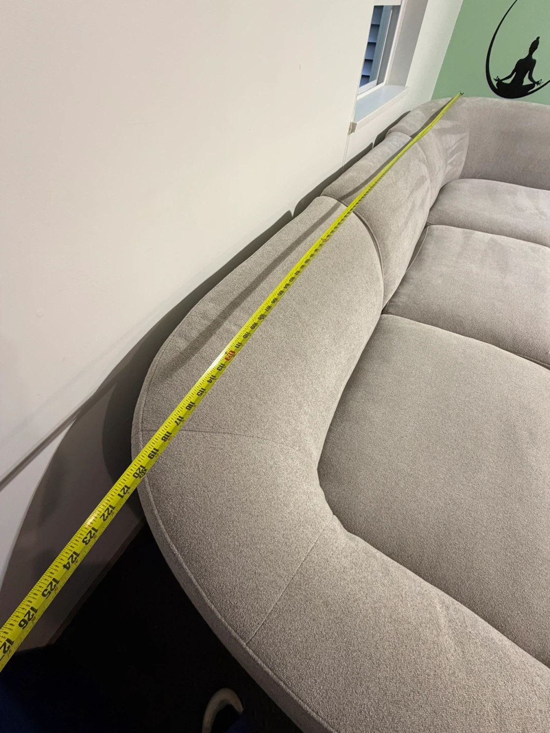 Curved Sectional Sofa ( Delivery Available ) - photo 3