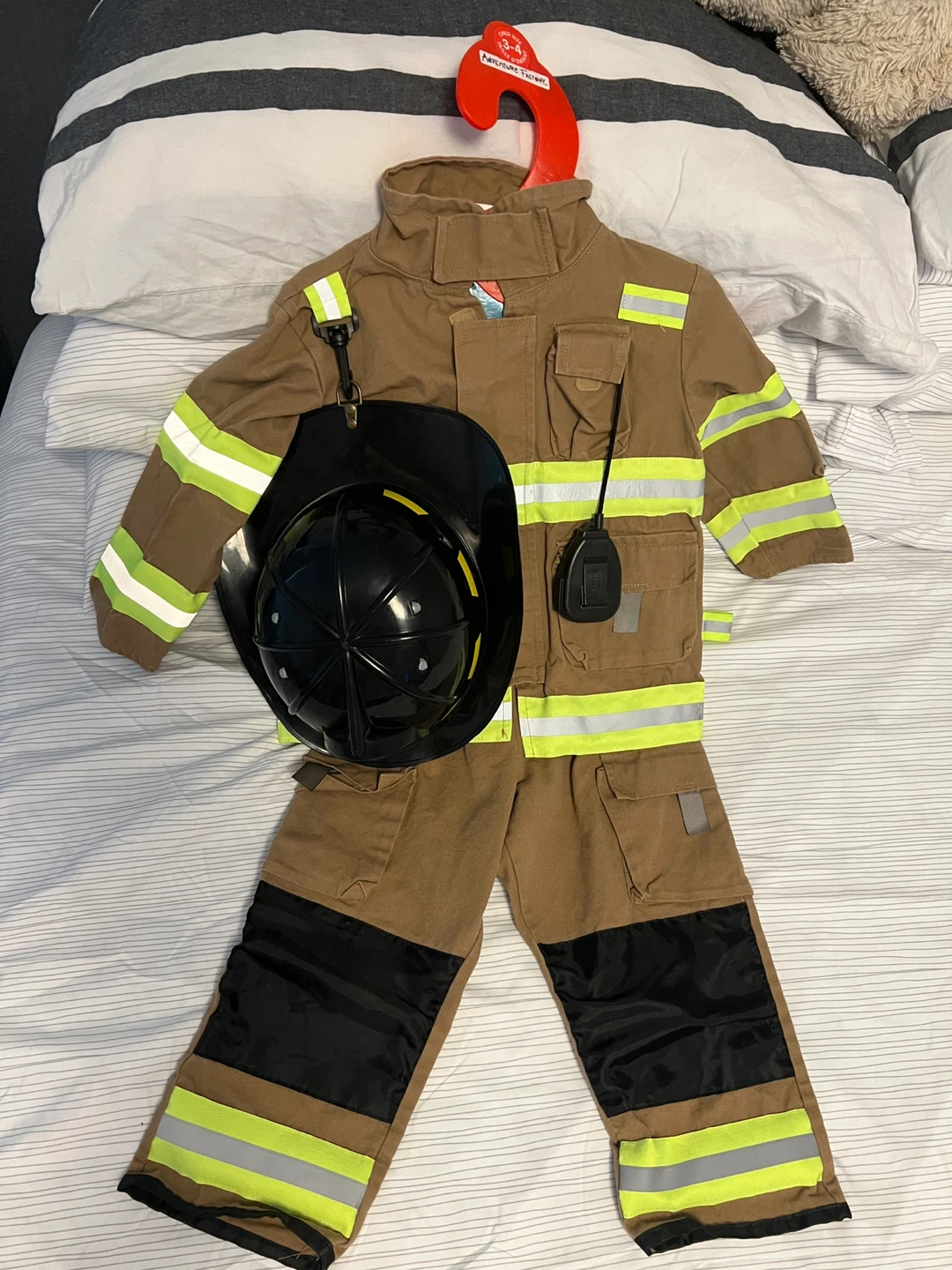 Adventure Factory Child Firefighter Costume Set - Size 3-4