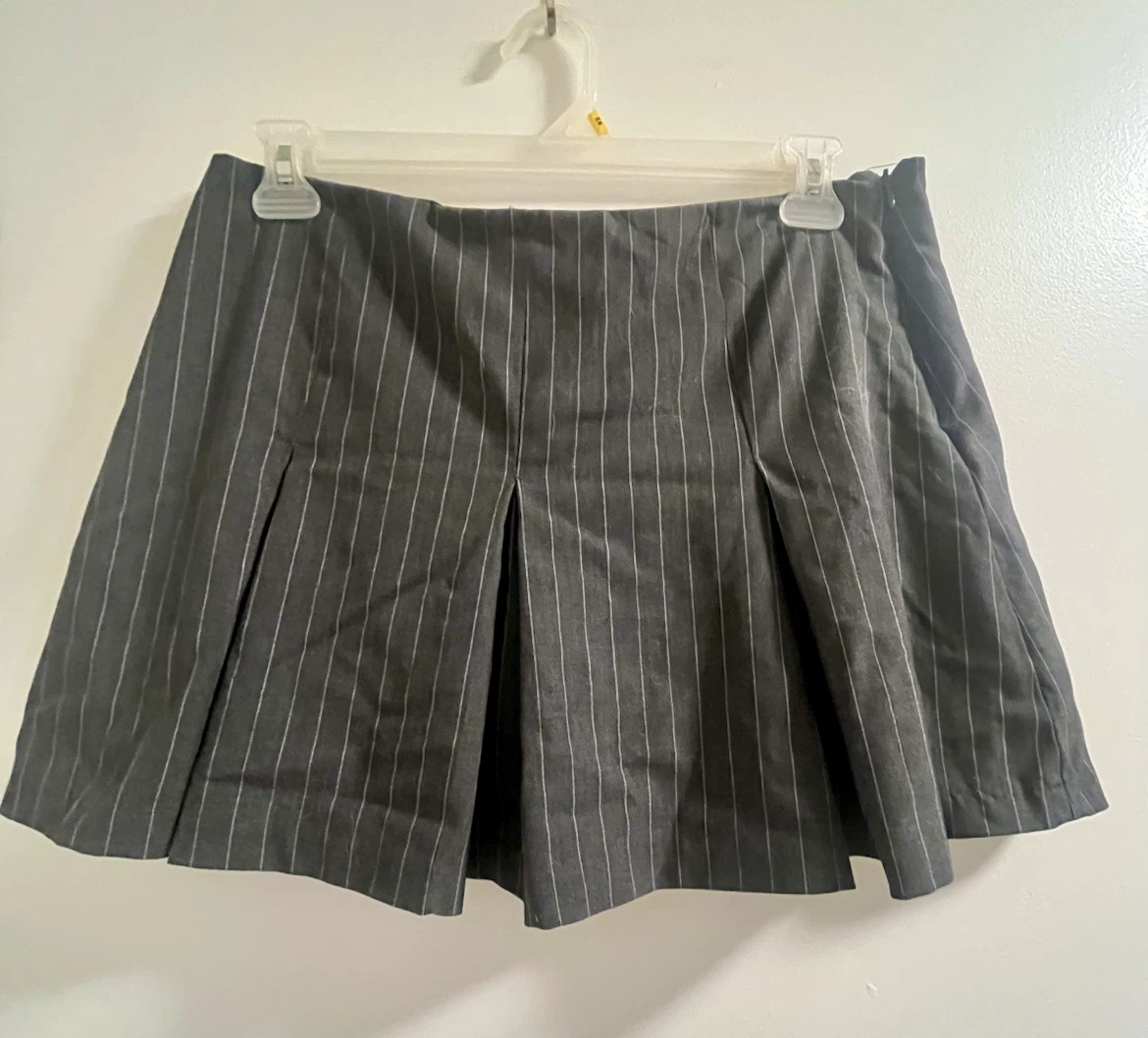 Ardene pinstripe pleated skirt with shorts