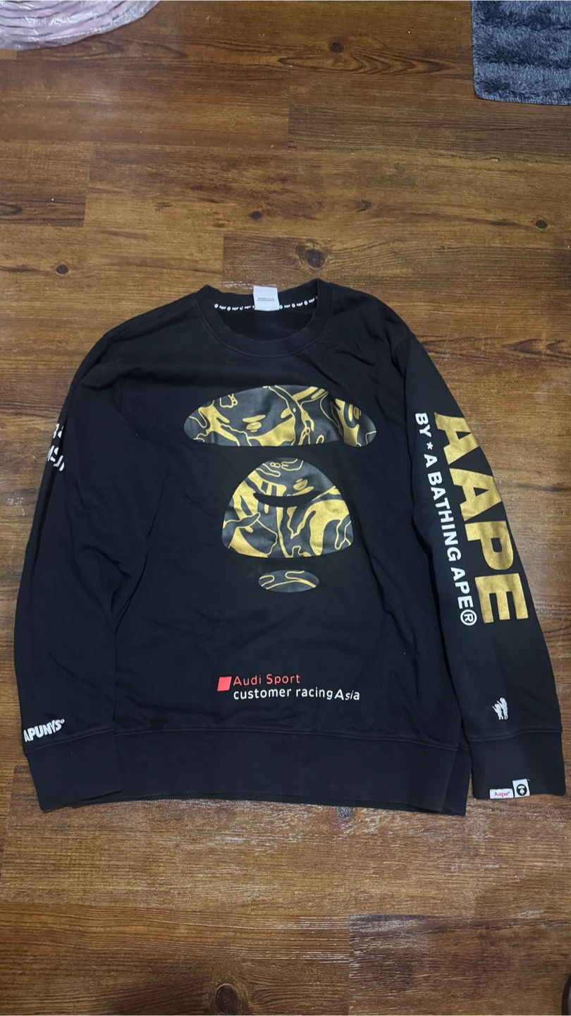 Aape x Audi Sport Crewneck Sweatshirt