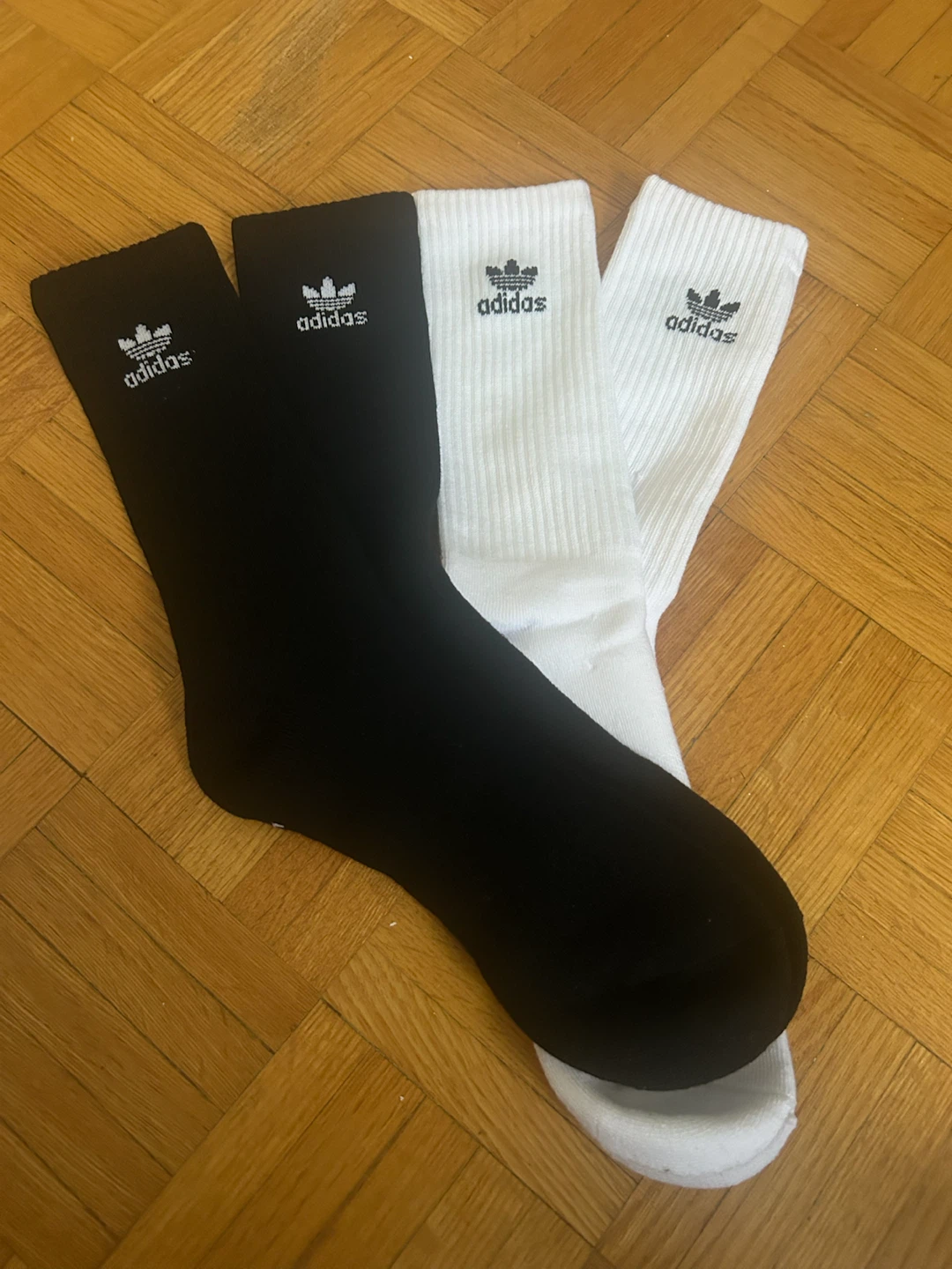 Adidas Originals Crew Socks Mens 8-12 - photo 2