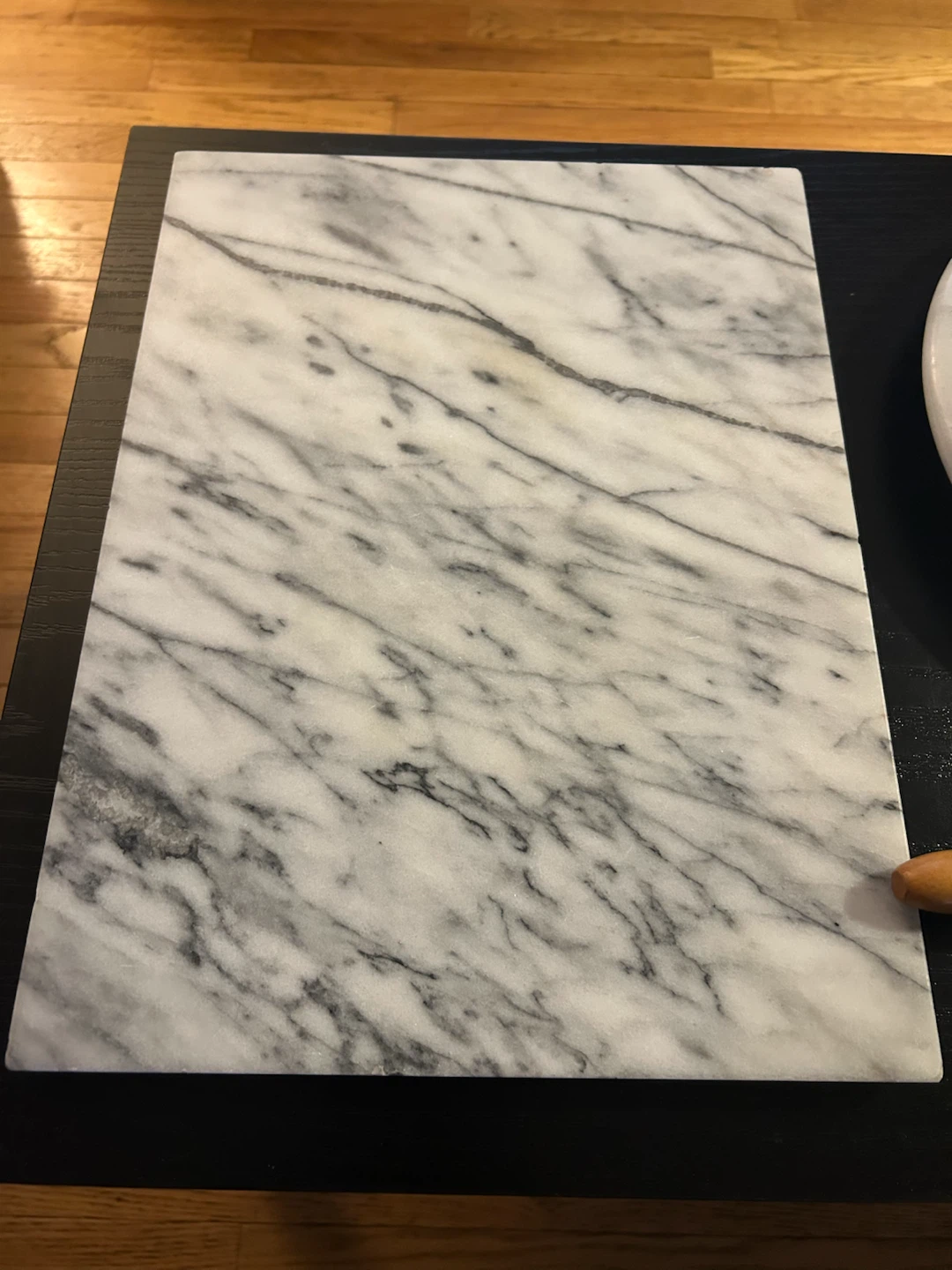 6-Piece White Marble Kitchenware Set - photo 2