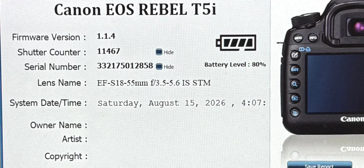 Canon EOS Rebel T5i (700d) with 18-55mm and 50mm Lenses - photo 5