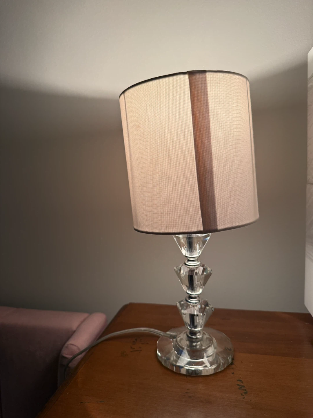Fancy ass crystal looking lamp