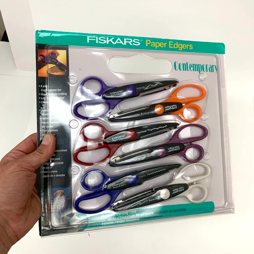 Fiskars Contemporary Paper Edgers Scissors Set (6 Piece)