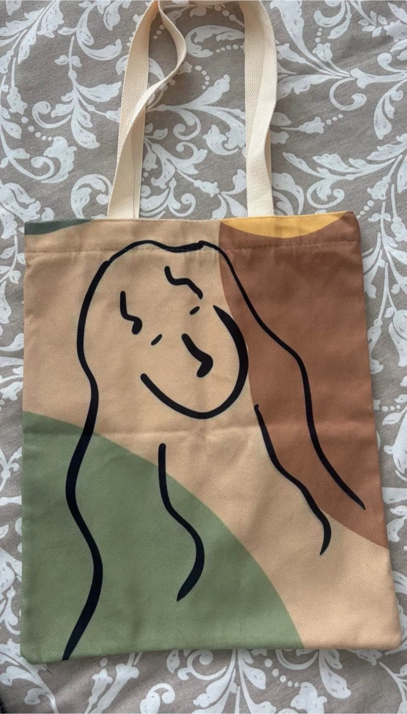 Soft tote bag