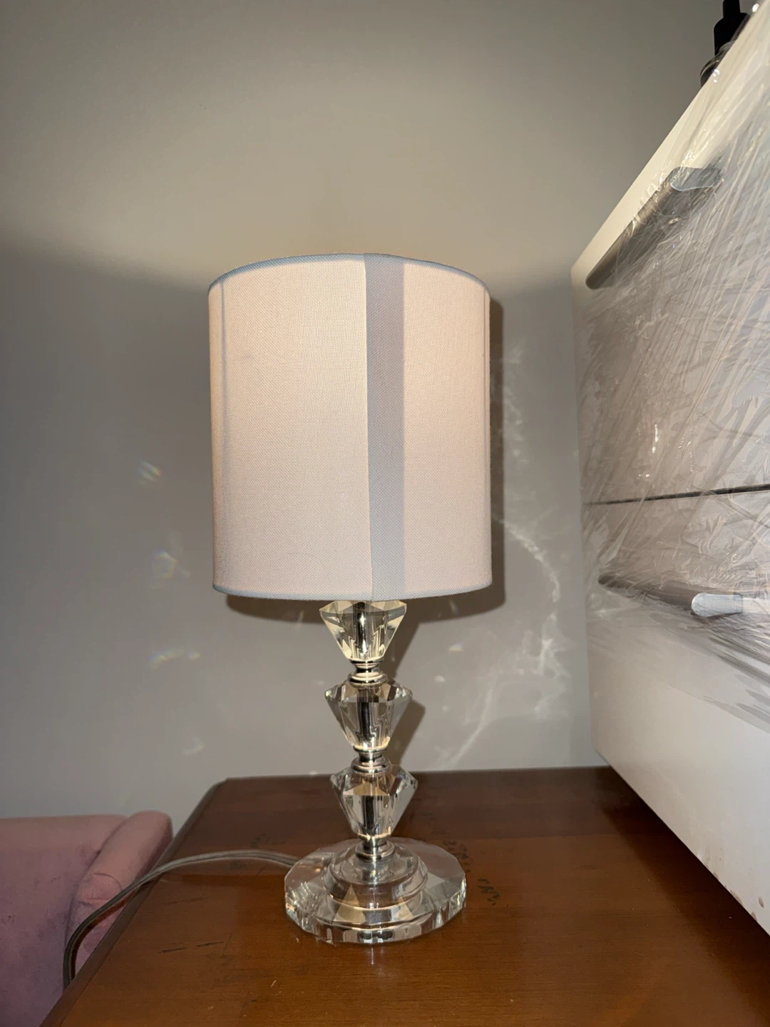 Fancy ass crystal looking lamp - photo 2