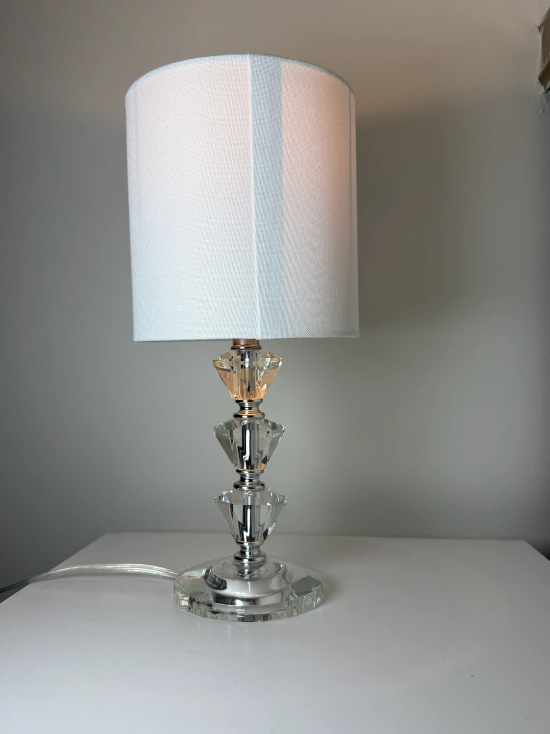 Fancy ass crystal looking lamp - photo 4