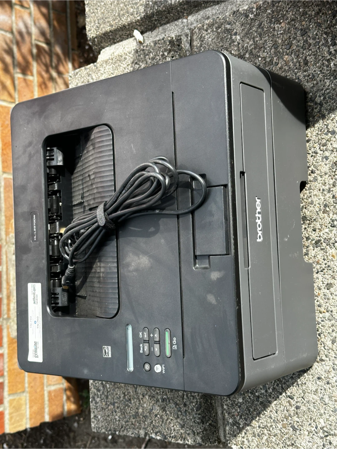 Brother HL-L2370DW Wireless Monochrome Laser Printer