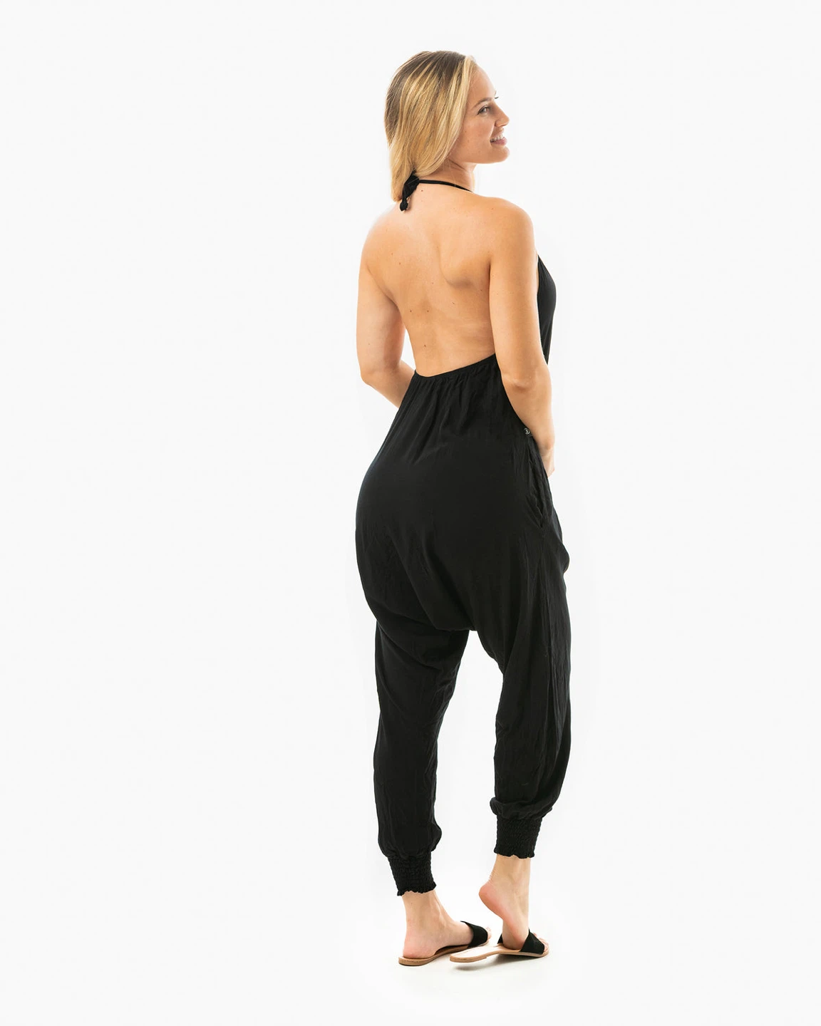 Buddha Pants Savannah Solid Harem Jumpsuit - photo 3