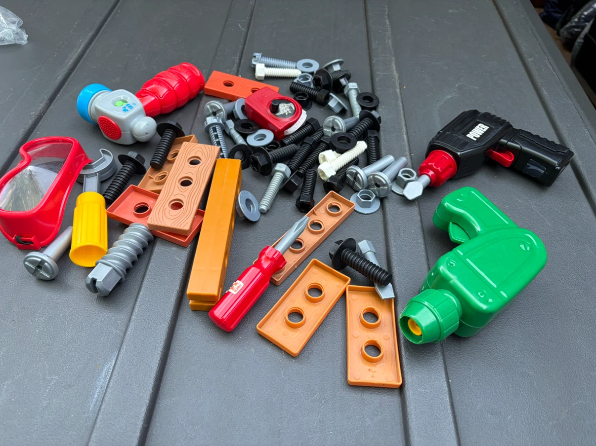 Kids Toy Tool Set with Power Drill