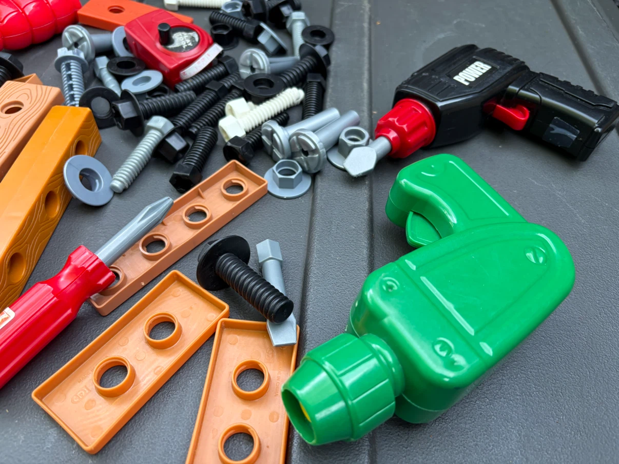 Kids Toy Tool Set with Power Drill - photo 3