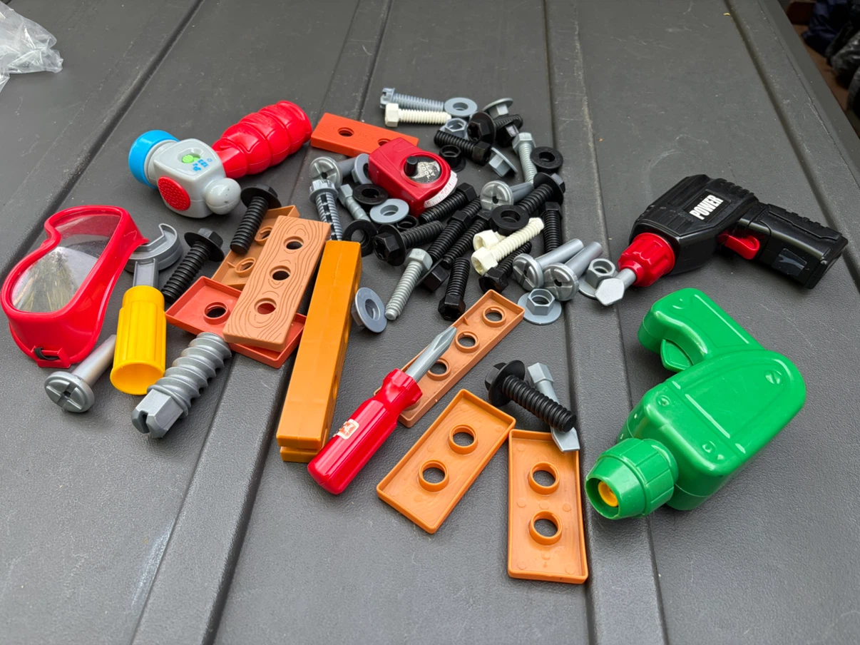 Kids Toy Tool Set with Power Drill - photo 4