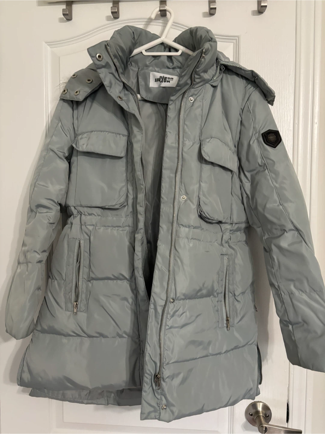 JJYUYA.COM Puffer Winter Coat with Fur Hood