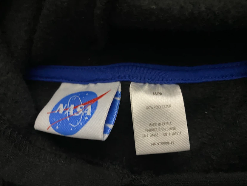 NASA Black Hoodie - photo 2