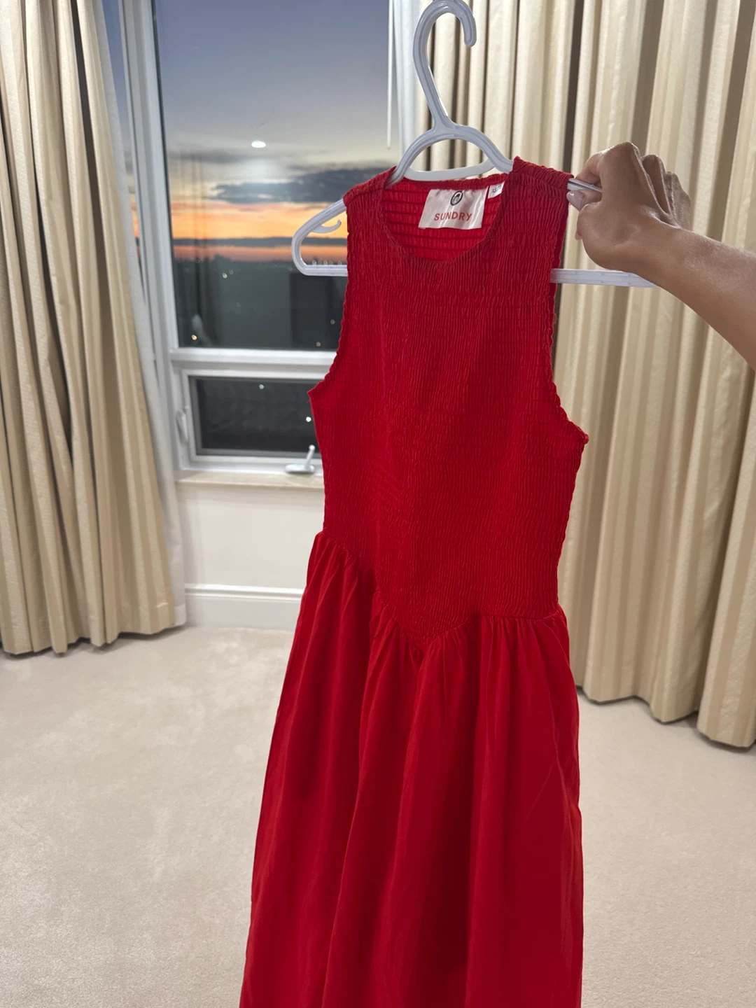 Red maxi dress - photo 2