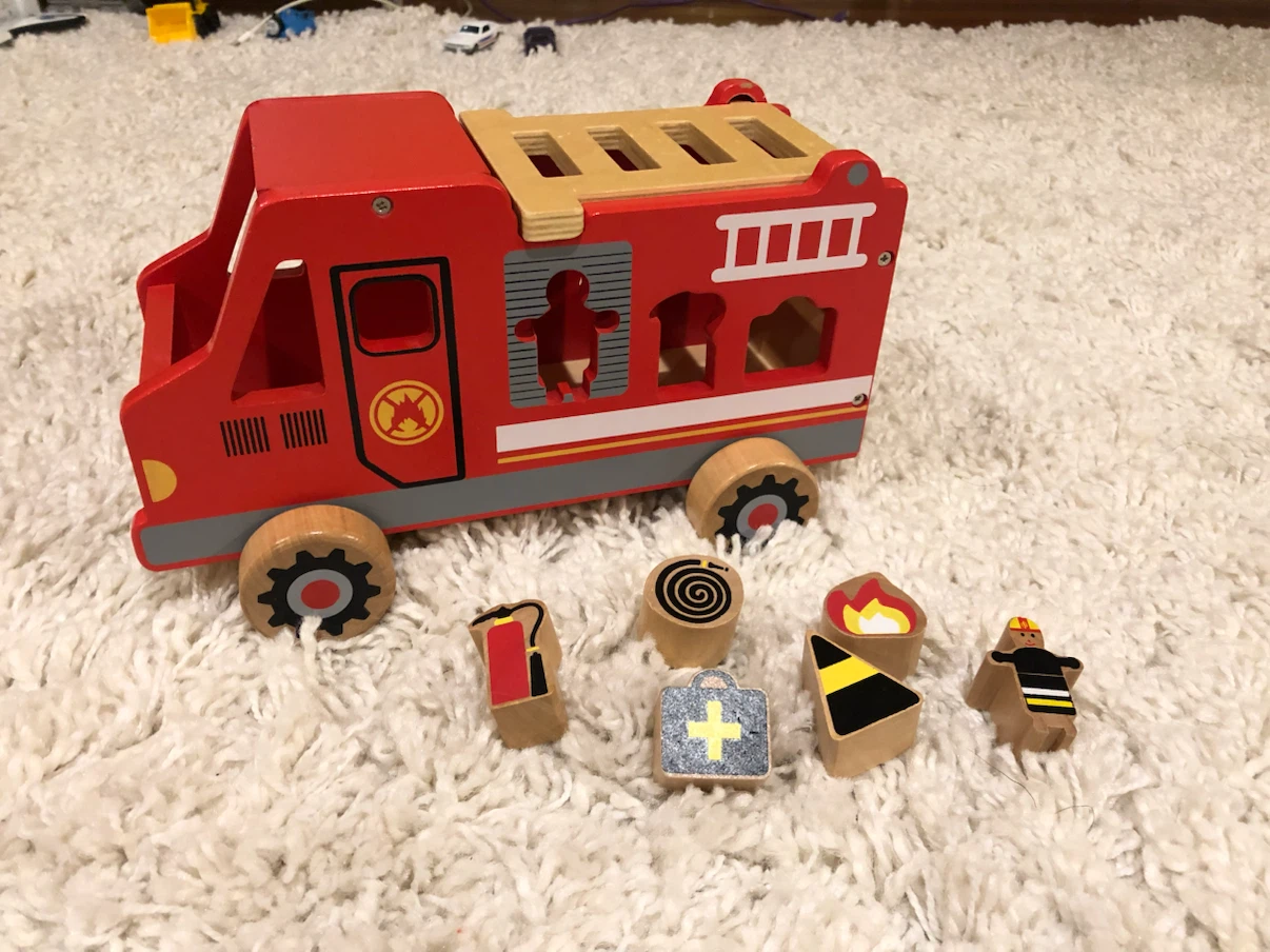 Seed Shape Sorter Fire Truck - photo 2