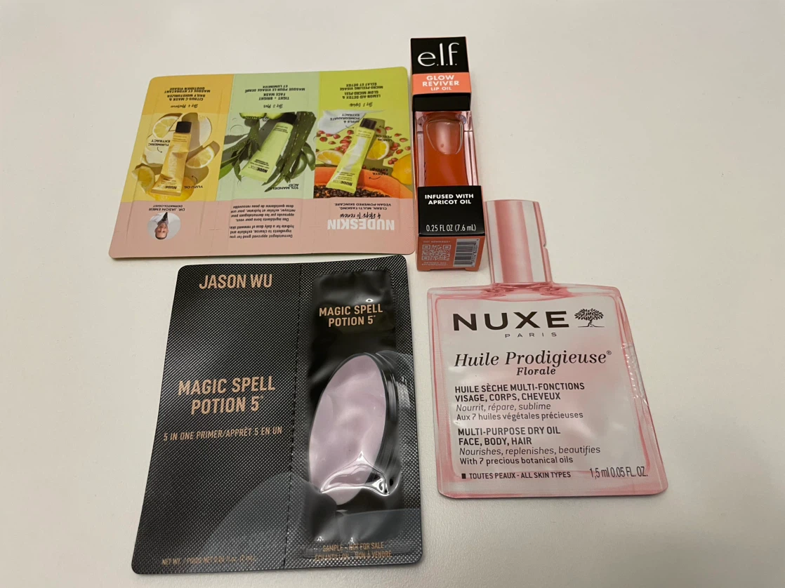 E.l.f. Glow Reviver Lip Oil and Jason Wu Magic Spell Potion 5