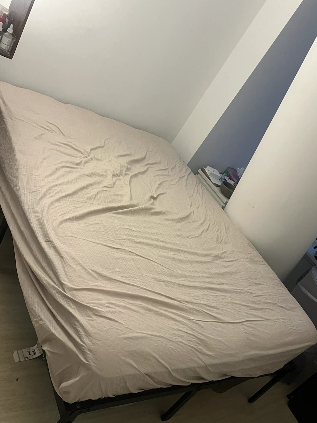 Double Mattress + Metal Bed Frame