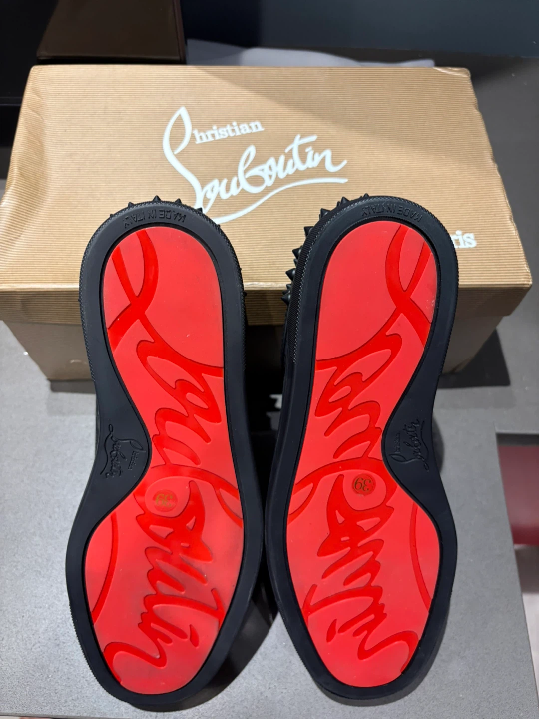 Christian Louboutin Louis Junior Spikes Size 39 - photo 4