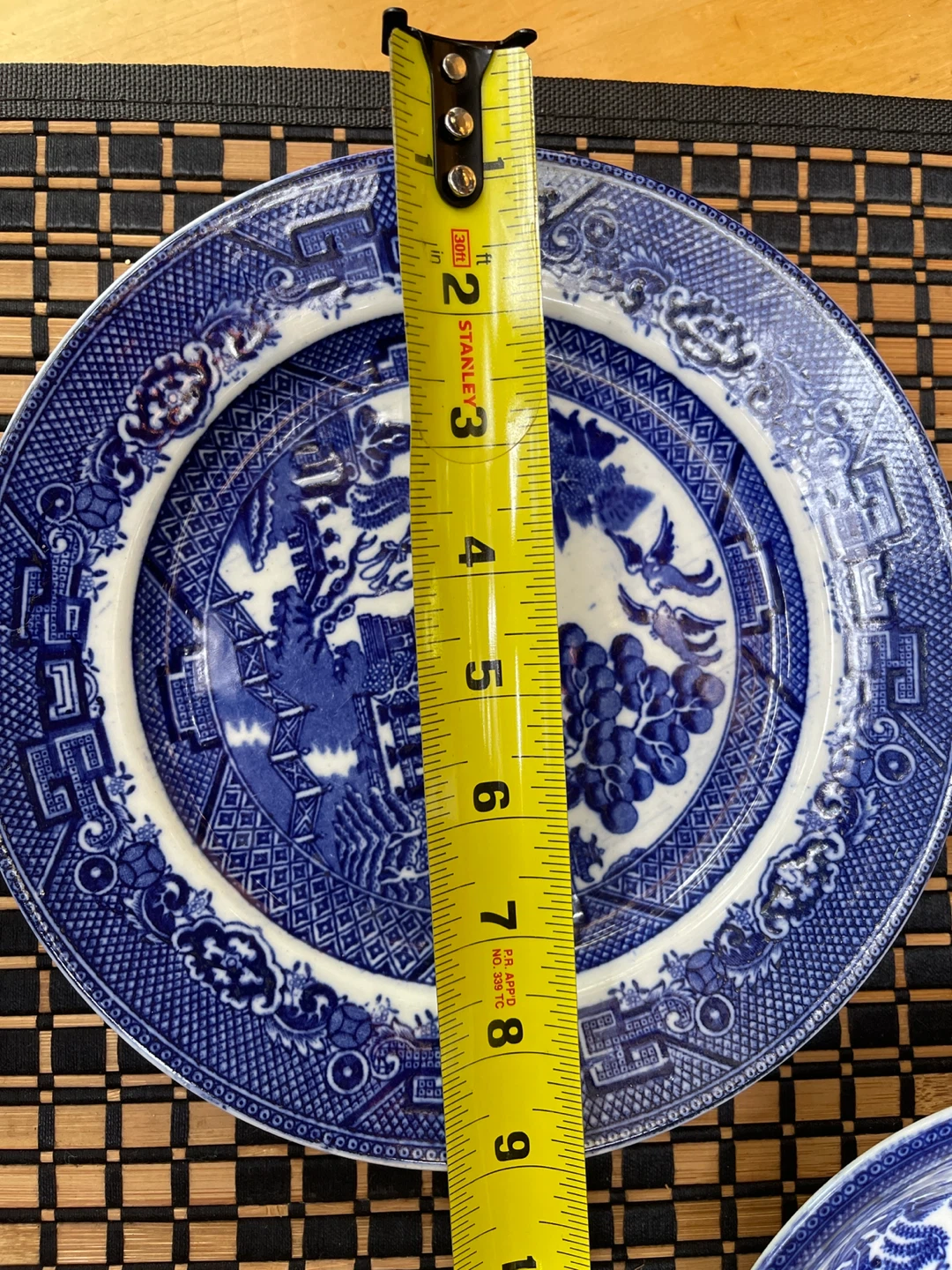 England Vintage Willow Pattern Assorted Dishes - photo 2