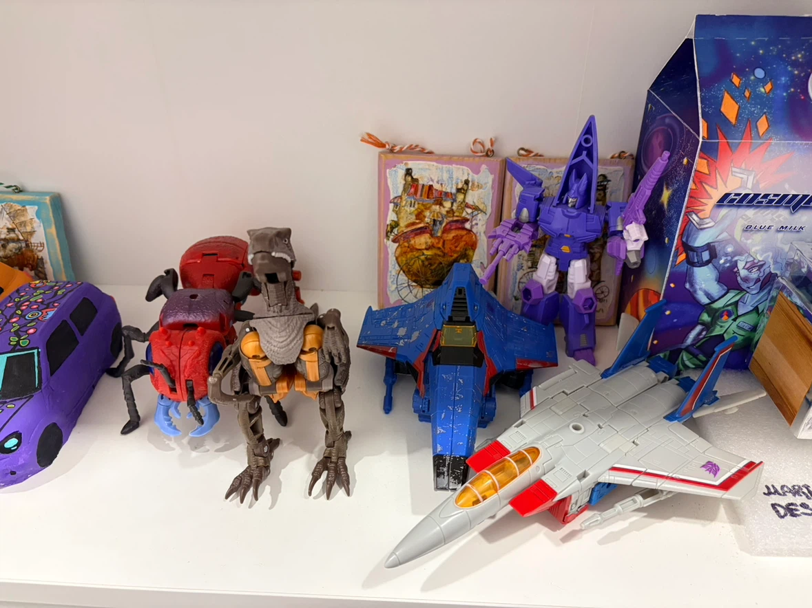 Collection of Transformers Action Figures