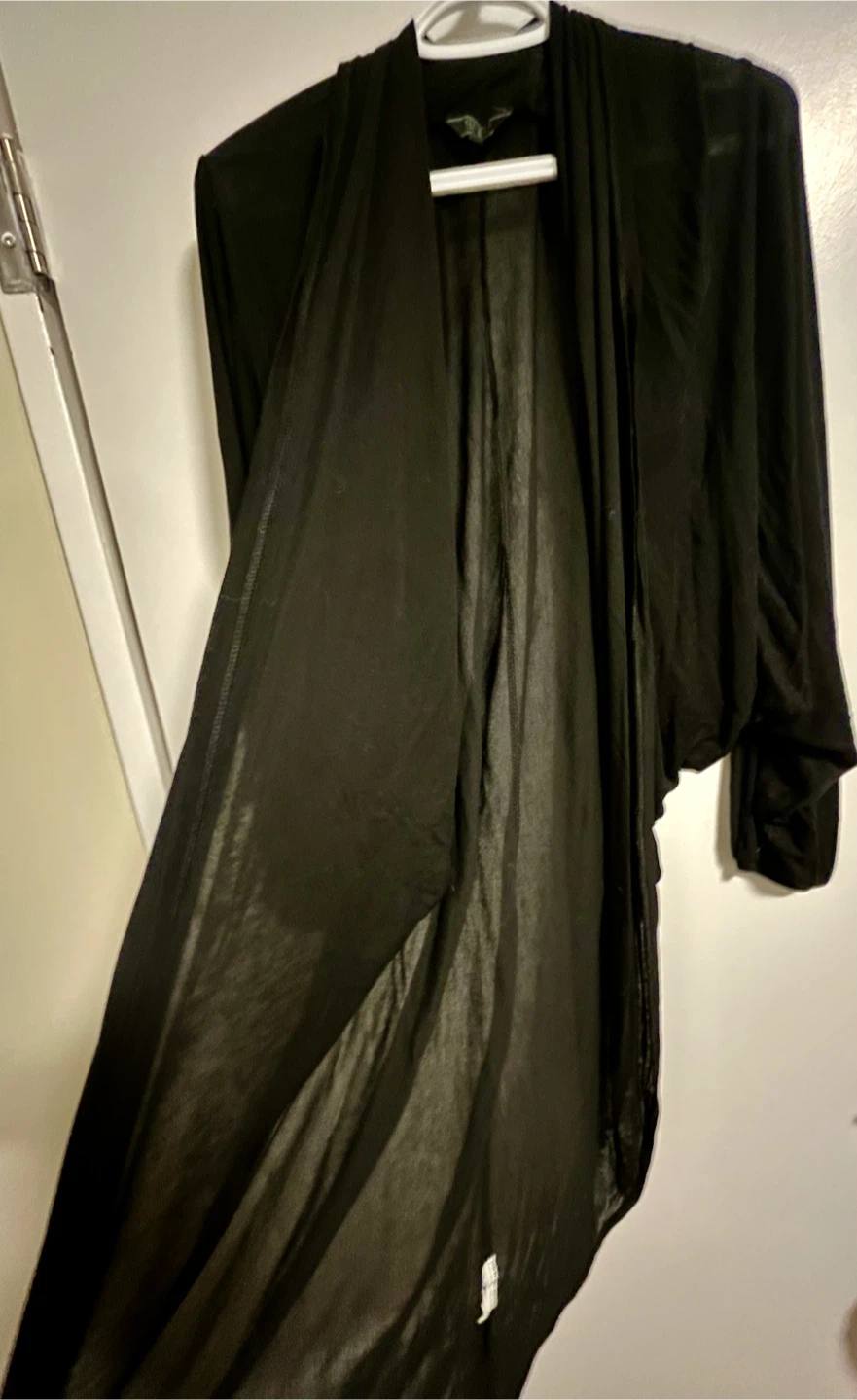 Guess Black Sheer Cardigan Size Large - photo 2