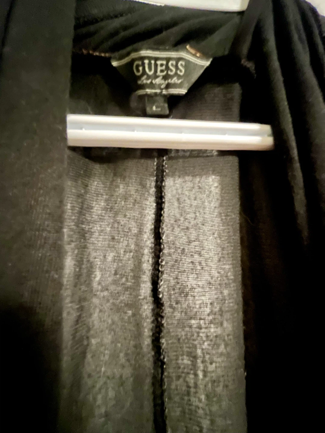 Guess Black Sheer Cardigan Size Large - photo 3