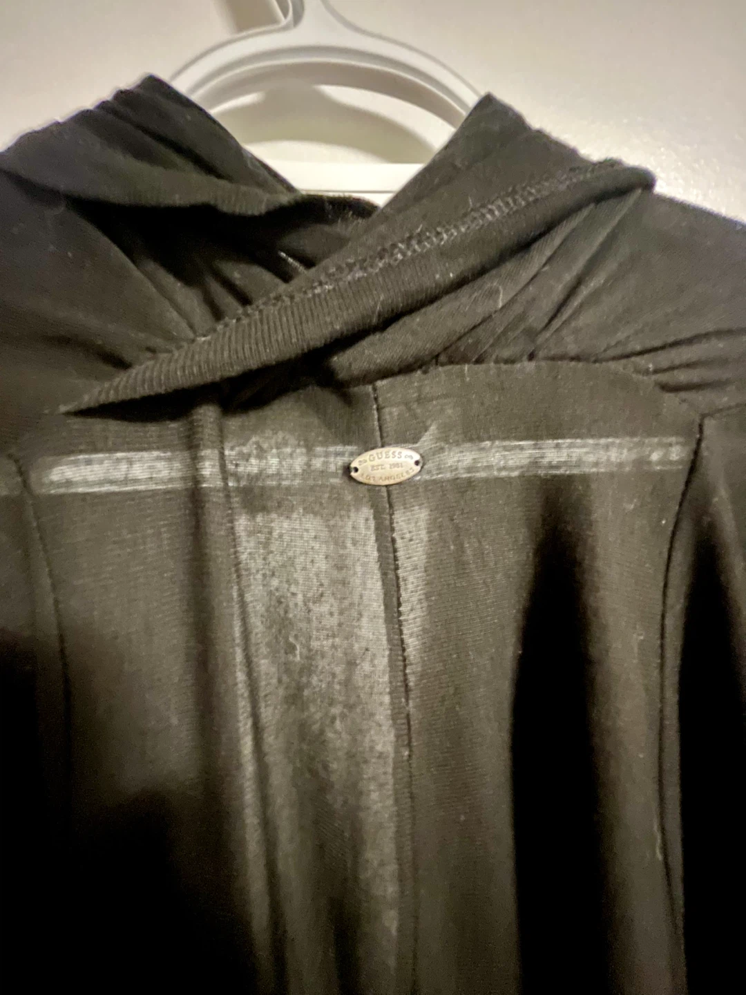 Guess Black Sheer Cardigan Size Large - photo 4
