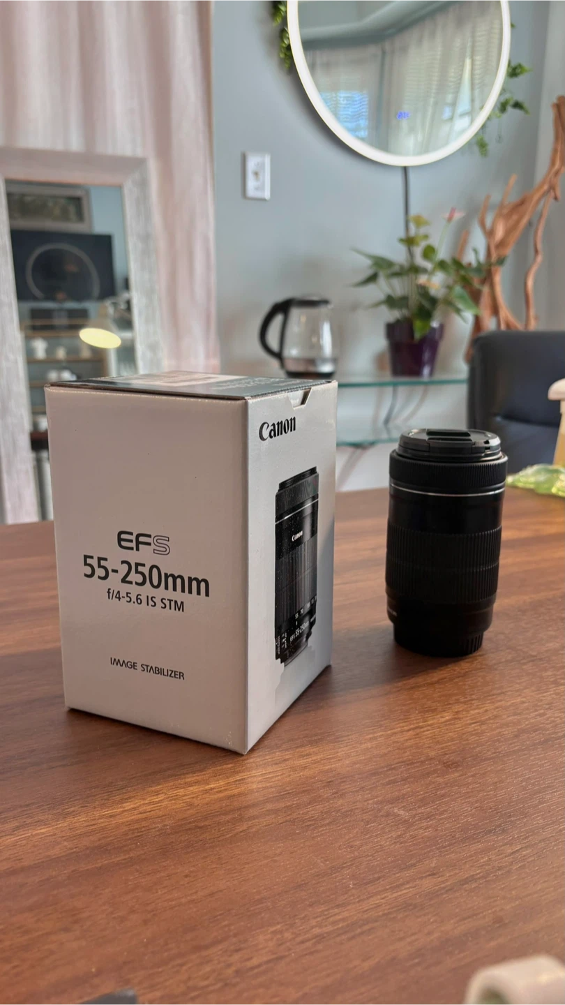 Canon EF-S 55-250mm f/4-5.6 IS STM Lens