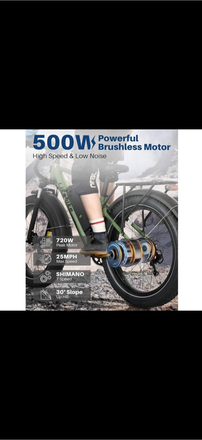 E bike used and battery not included - photo 3