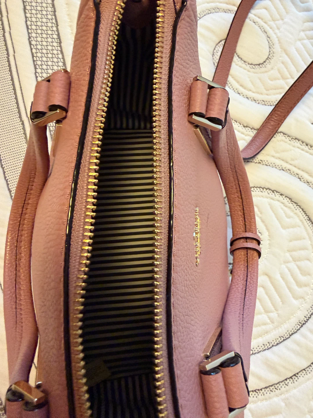 Kate Spade Pink Leather Handbag and Micheal Mrs handbag