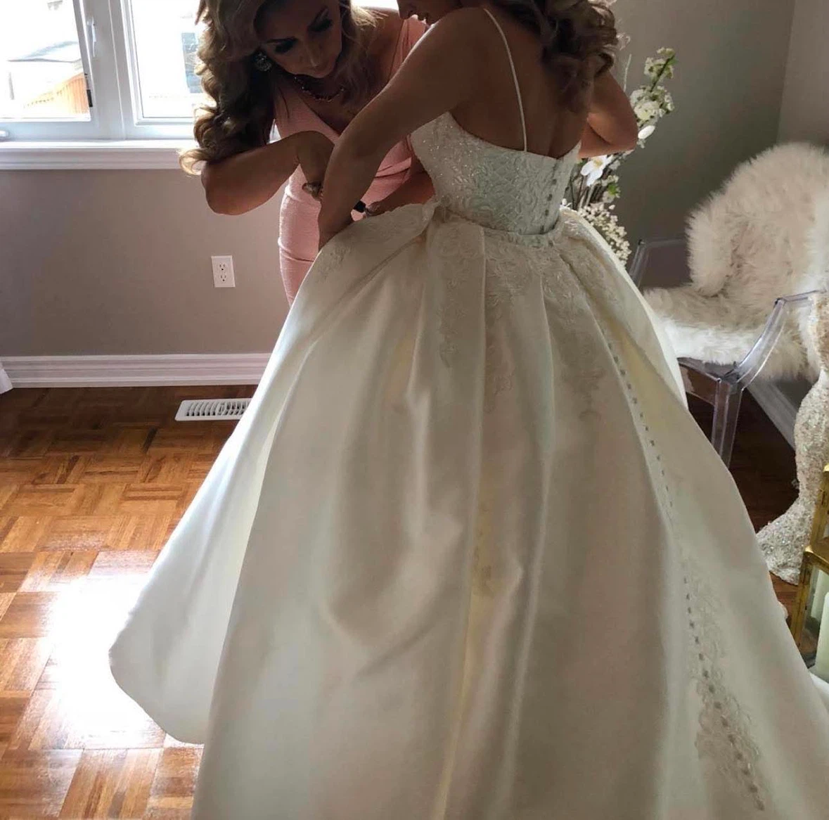 Lace wedding dress set - photo 3