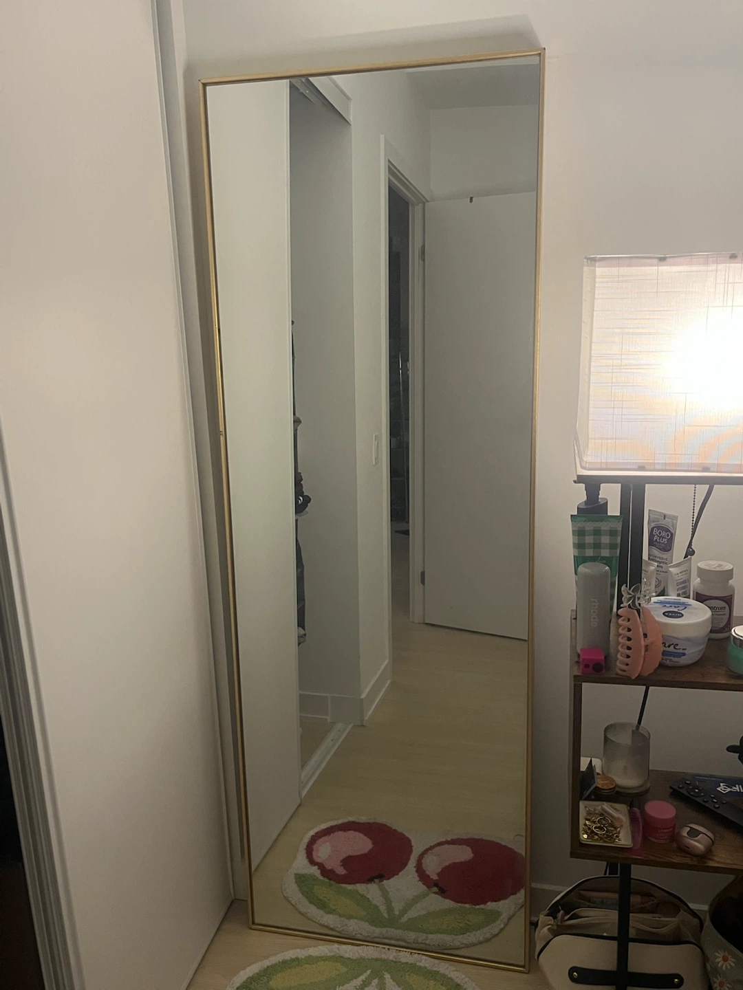 Full Length Gold Framed Mirror