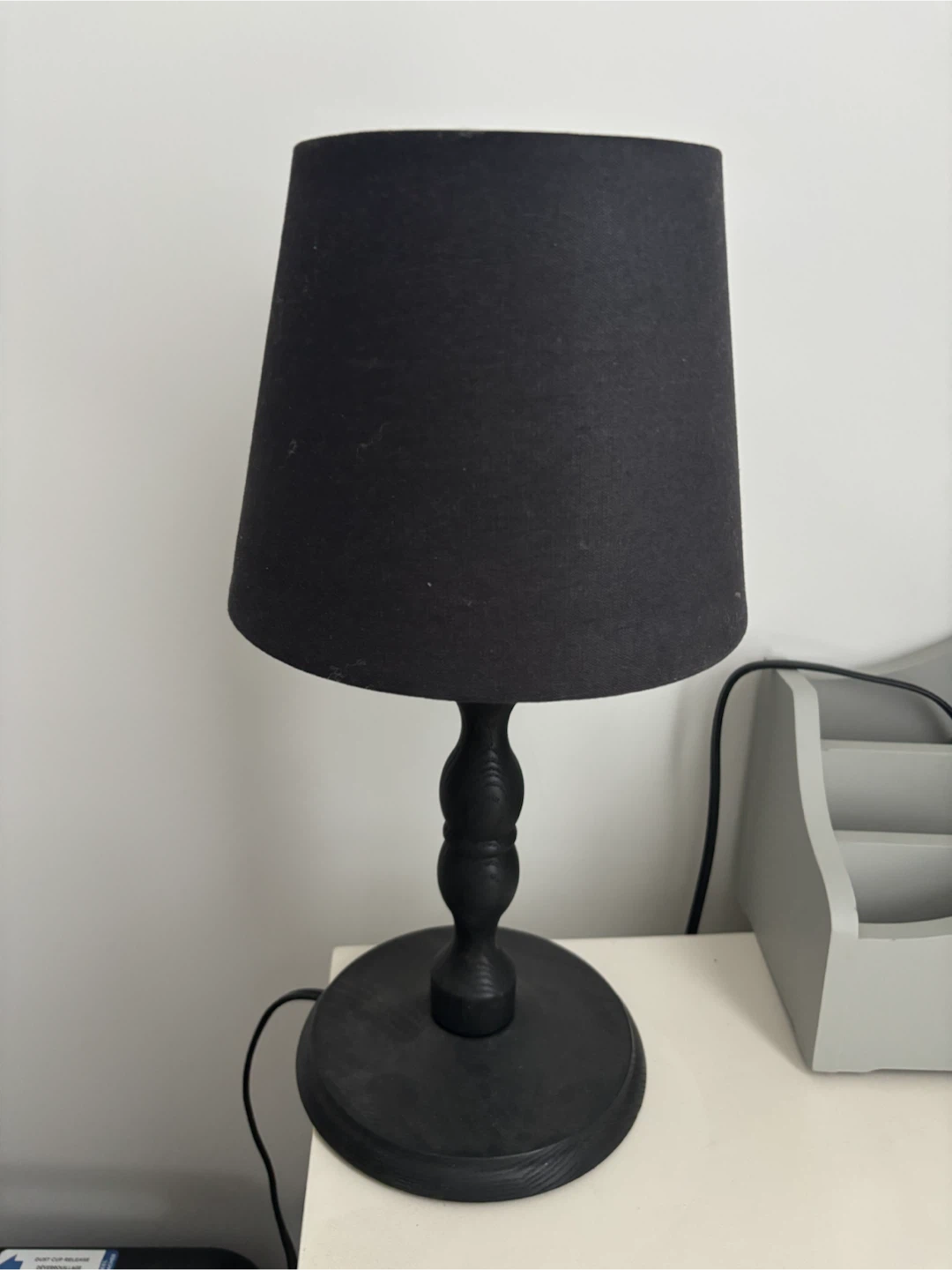 IKea Black Table Lamp